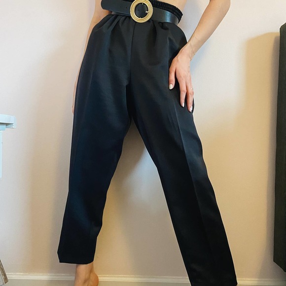 Baggy Black Trousers
